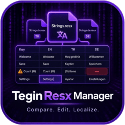 Tegin Resx Manager
